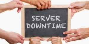 an image portraying website downtime due to server problems